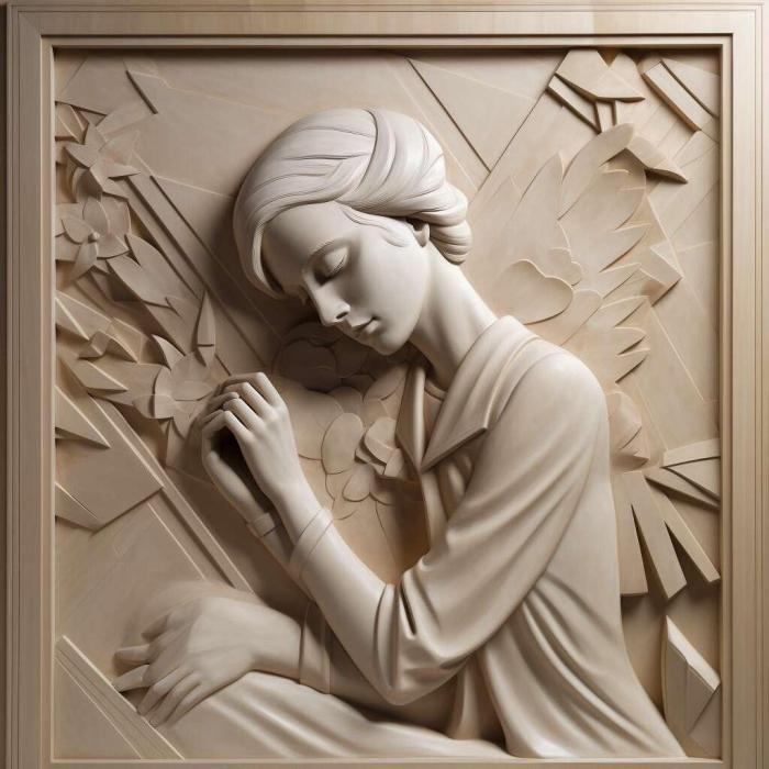 نموذج ثلاثي الأبعاد لآلة CNC 3D Art 